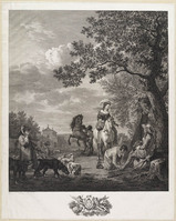 KG 13329
<br/>
De koninklijke jacht
<br/>
<em>Lebas, Jacques Philippe (1707-1783)</em>